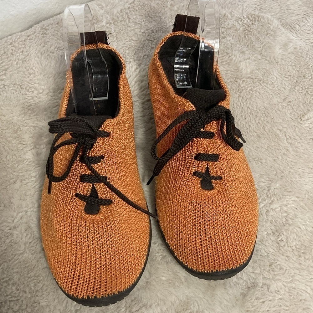Arcopedico Knit LS Shoe Women's 8 Orange - Picture 2 of 6